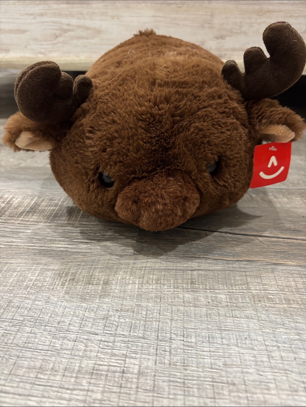 NWT Aurora Plush Brown Moose Stuffed Animal - Cozy Kids Toy